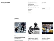 Tablet Screenshot of bideahelburu.org
